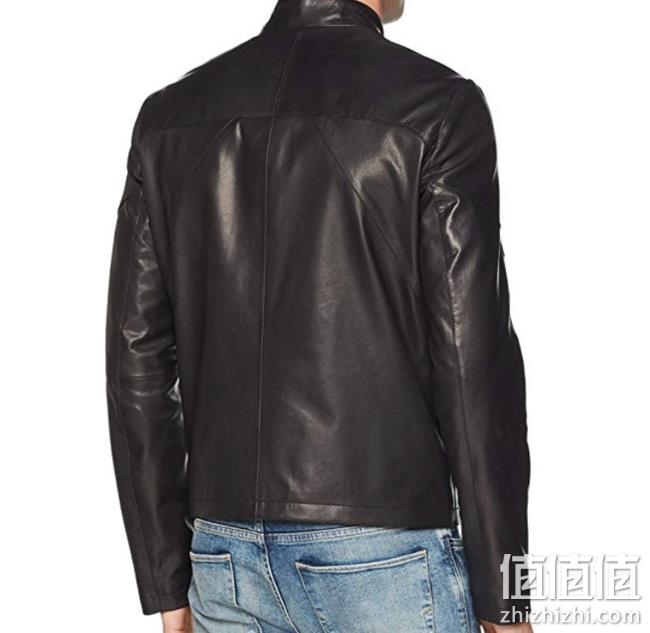 M码、100%山羊皮，HUGO Hugo Boss 雨果·博斯 Lutger 男士修身山羊皮夹克 prime到手约1930元 值值值-买手聚集的地方