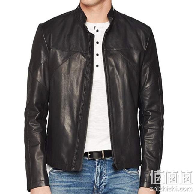 M码、100%山羊皮，HUGO Hugo Boss 雨果·博斯 Lutger 男士修身山羊皮夹克 prime到手约1930元 值值值-买手聚集的地方