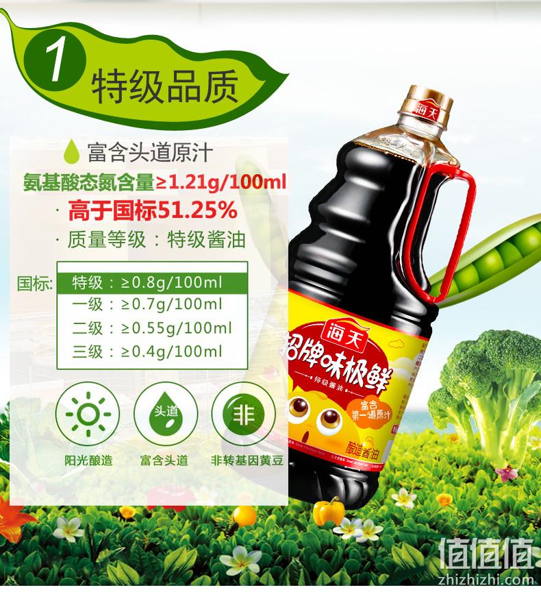 猫超定制：海天招牌味极鲜2.25kgx2+蚝油700gx2 整箱装 55.8元包邮 值值值-买手聚集的地方