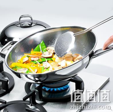 值哭 小编同款 锅内无焊点易清洗：德国 wmf 福腾宝 炒锅 32cm 含锅盖（天猫729元，小编650元入） 值值值-买手聚集的地方