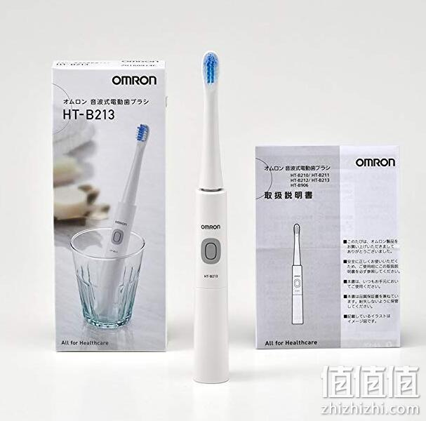 Prime专享，2倍差价：Omron/欧姆龙 声波式电动牙刷 HT-B213-W Prime凑单直邮到手125.5元（淘宝代购260元） 值值值-买手聚集的地方