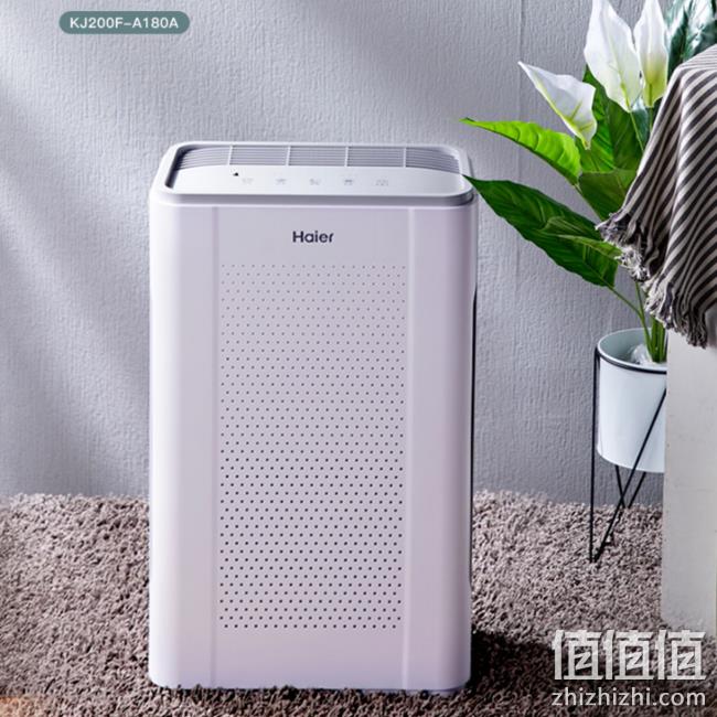 降50元!9分钟净化33㎡,海尔 空气净化器 KJ200F-A180A 券后549元包邮,4套滤网 持平双11价(京东1099元) 值值值-买手聚集的地方