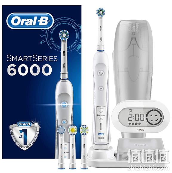 博朗 Oral-B 欧乐-B 6000 iBrush 3D蓝牙智能电动牙刷 prime到手468.9元（之前推荐541元） 值值值-买手聚集的地方