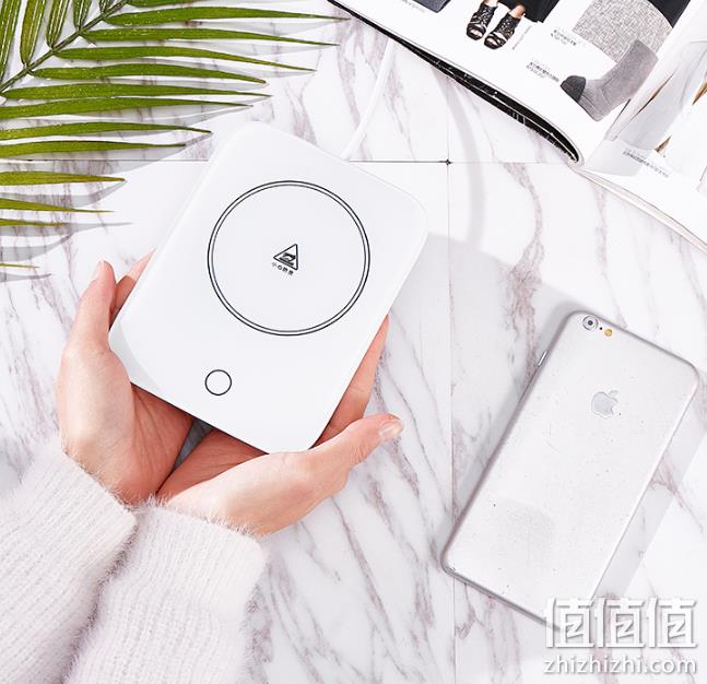 不挑杯型+55℃恒温：志高 暖暖杯 杯垫 ZG-NB07 券后19.9元包邮 值值值-买手聚集的地方