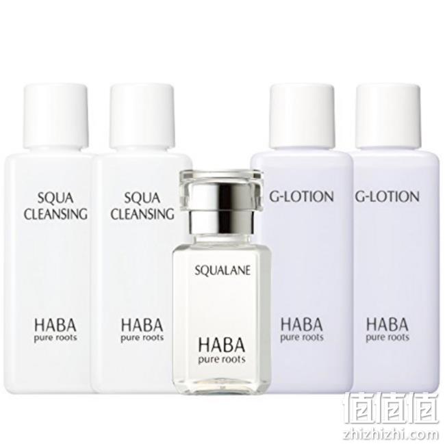 HABA 角鲨烷试用5件套装（美容油15ml+卸妆油20mlx2瓶+G露20mlx2瓶） prime到手约147.8元 值值值-买手聚集的地方