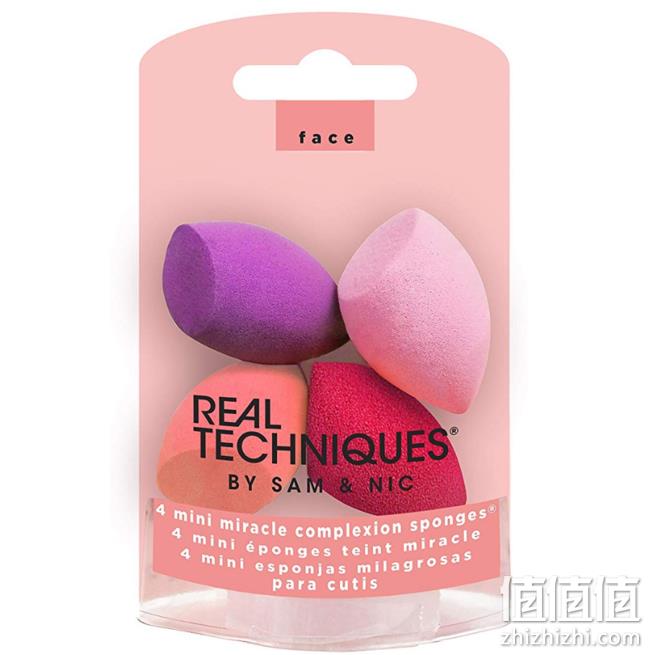 小编同款，Real Techniques 无害迷你MC化妆海绵 4只装 prime到手约55.7元 值值值-买手聚集的地方