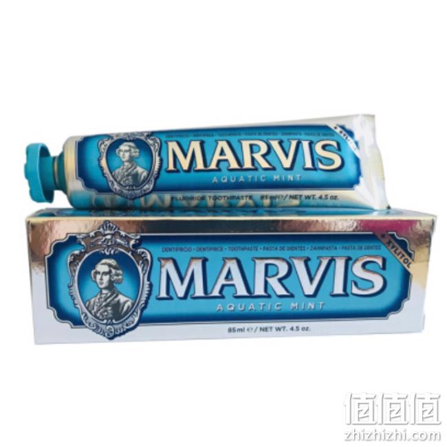 小编回购款！Marvis 玛尔斯 蓝色海洋薄荷牙膏 85mlx4支 99.6元包邮包税 值值值-买手聚集的地方