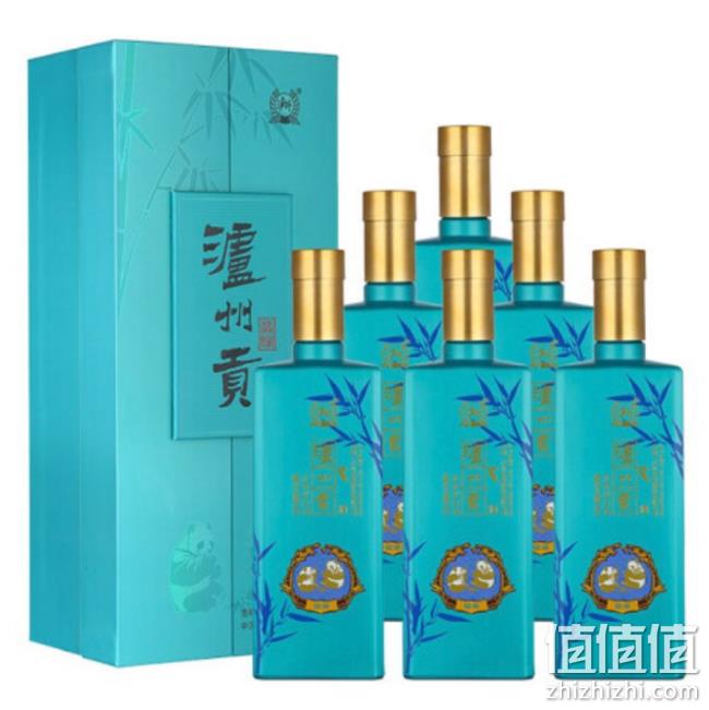 持平双11！500mlx6瓶，泸州老窖 泸州贡 翡绿 52度浓香型白酒 319元包邮 值值值-买手聚集的地方