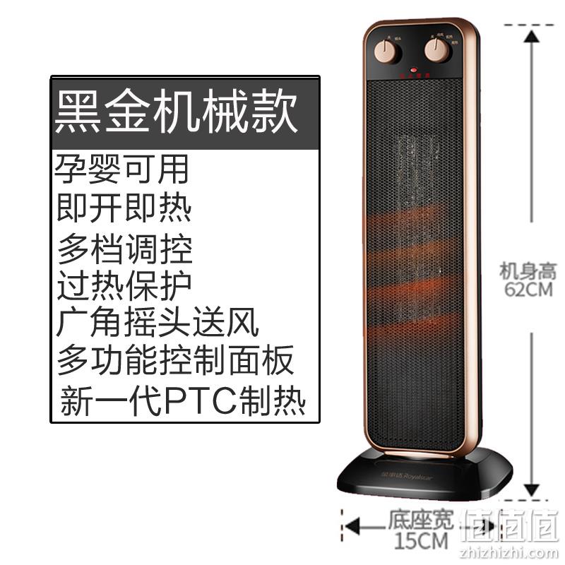 PTC陶瓷发热，荣事达 家用小型节能速热暖风机 QGW-200R 119元包邮 值值值-买手聚集的地方