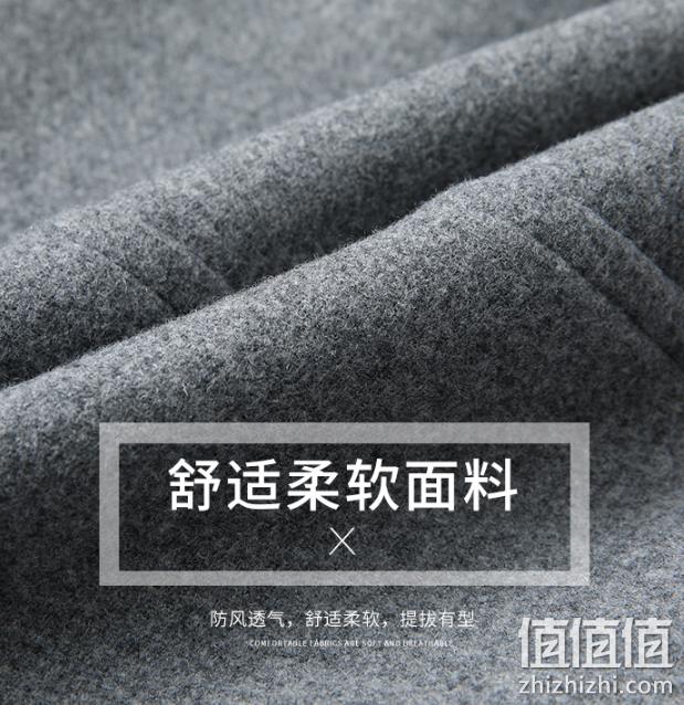 羊毛含量50.2%：雪中飞 男士中长款大衣 双重优惠后139元包邮 值值值-买手聚集的地方