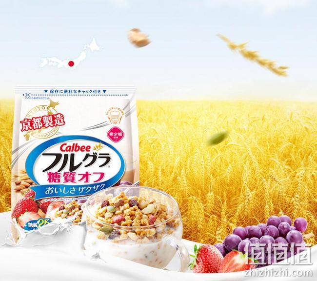19日0点，日本国民品牌：600gx3包 Calbee/卡乐比 新款混合口味麦片 双重优惠后103.55元到手 值值值-买手聚集的地方