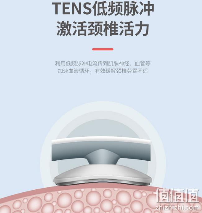李佳琦推荐 8天续航+78g超轻：SKG 颈部按摩器 4336 券后199元包邮（京东339元） 值值值-买手聚集的地方