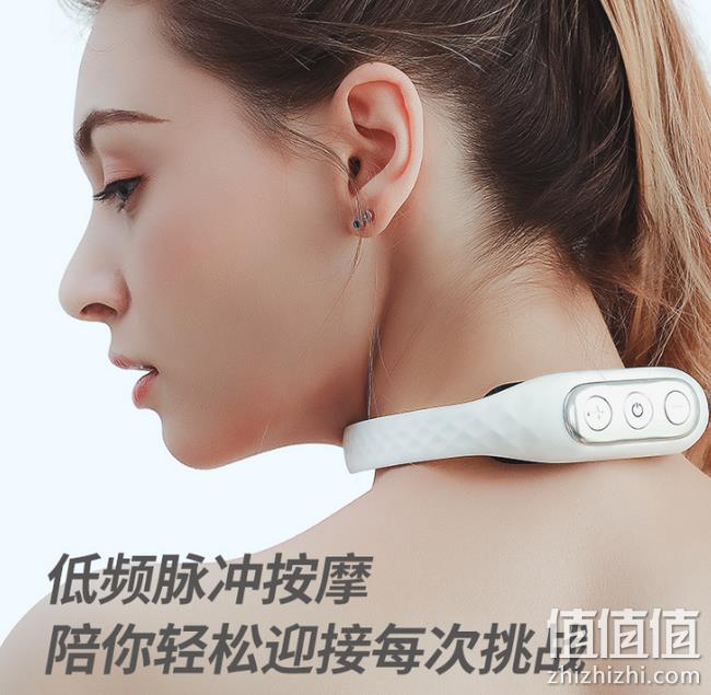 李佳琦推荐 8天续航+78g超轻：SKG 颈部按摩器 4336 券后199元包邮（京东339元） 值值值-买手聚集的地方