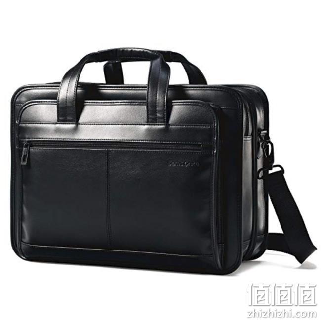 Samsonite 新秀丽 17英寸真皮公文包 prime到手约646元 值值值-买手聚集的地方