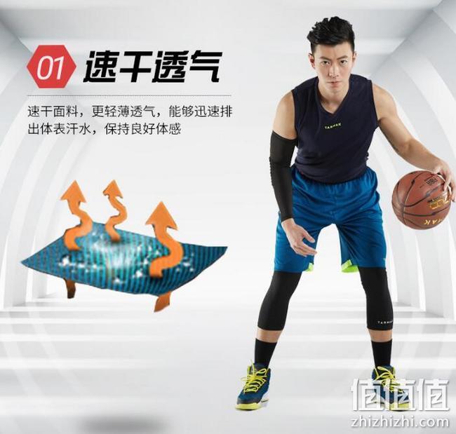 26日0点，商场同款：迪卡侬 男士 运动紧身训练裤 7分裤TARMAK 39.9元包邮（吊牌价69元） 值值值-买手聚集的地方