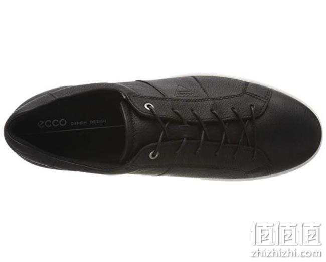 新低！UK9码， ECCO 爱步 Soft 1柔酷1号 男士真皮休闲板鞋 prime到手约460.7元（之前推荐599元、天猫售价1349元） 值值值-买手聚集的地方