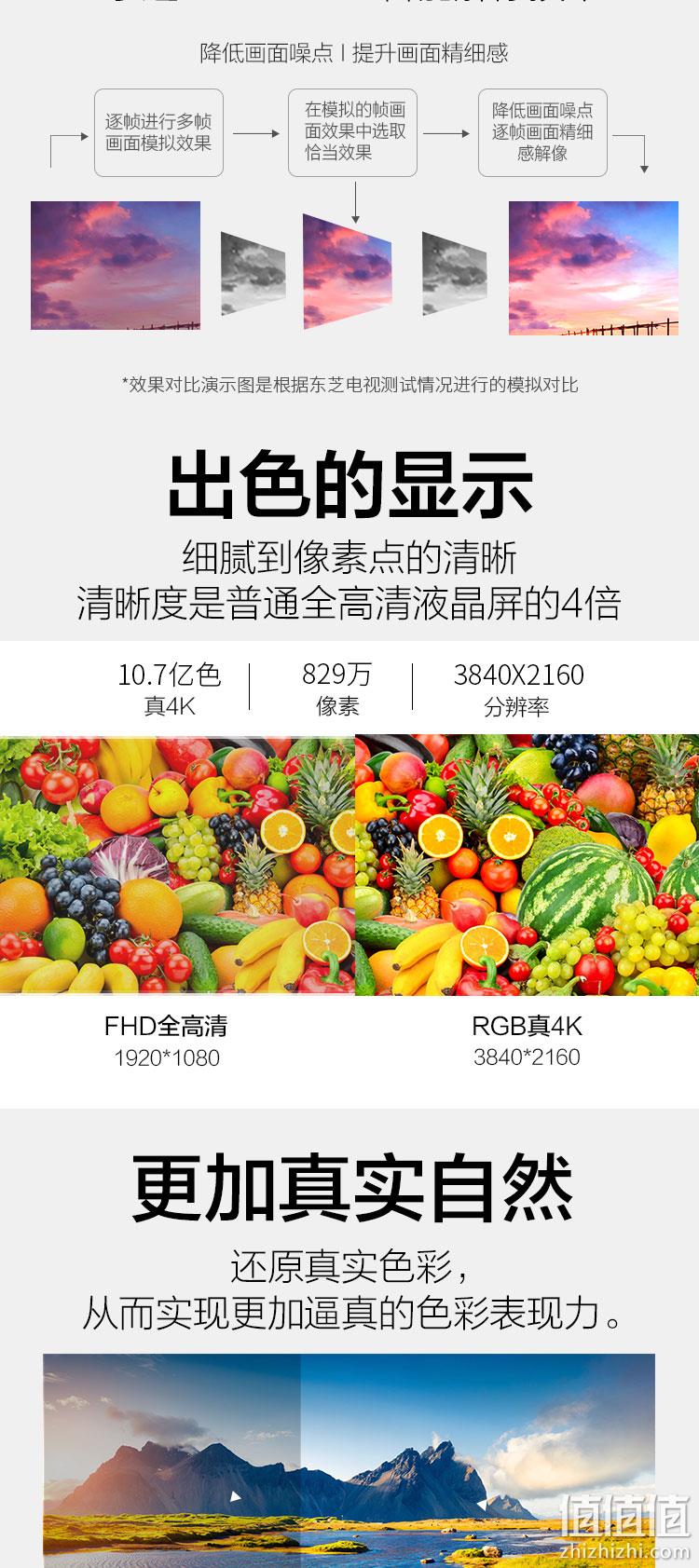 Toshiba 东芝 75U3800C 75英寸 4K 液晶电视 4899元包邮 值值值-买手聚集的地方