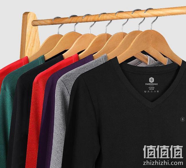 比双11再降10元 100%纯棉：马克华菲  19秋款 男士保暖内衣套装 圆领V领 券后48元包邮（上次59元） 值值值-买手聚集的地方