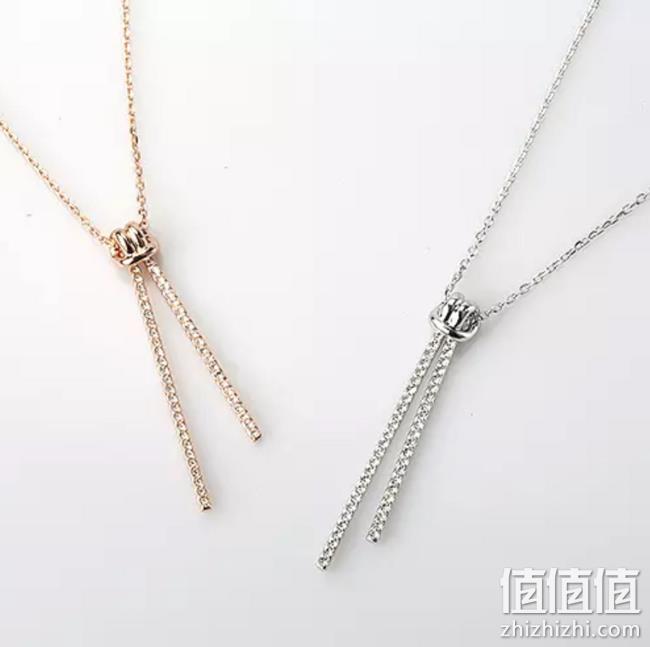 Swarovski 施华洛世奇 LIFELONG Y形项链 银色 44.5英镑约¥407.7 值值值-买手聚集的地方