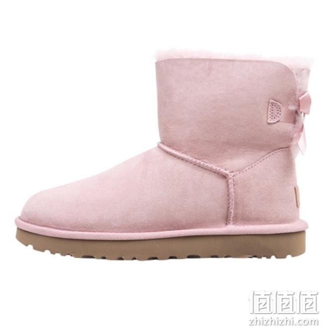 UGG Mini Bailey Bow II 女士防水防污蝴蝶结短筒雪地靴 多色 679元包邮包税（吊牌价1580元） 值值值-买手聚集的地方