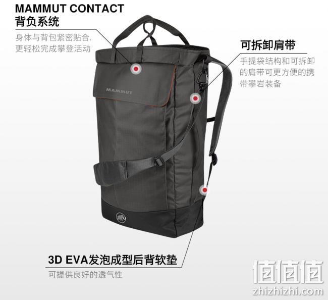 可背可挎：Mammut 猛犸象 Neon Shuttle S 22L 双重背负多功能户外双肩包2510-04070 Prime直邮到手464元（天猫旗舰店718元） 值值值-买手聚集的地方