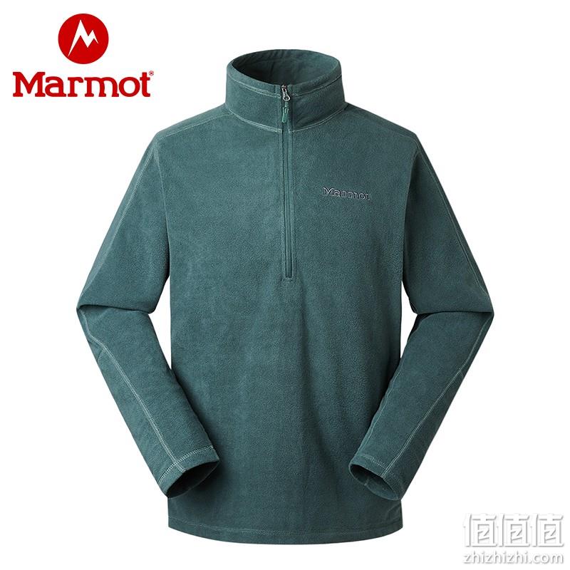 6日0点：4.9分，marmot 土拨鼠  抓绒夹克 H83595 前15分钟199元包邮（吊牌价699元） 值值值-买手聚集的地方