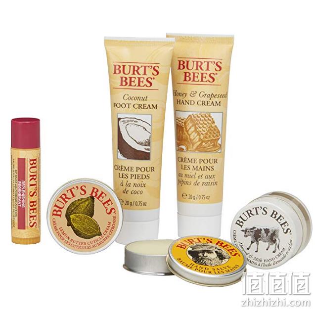 6件，从头到脚护理 一套搞定：Burt's Bees 小蜜蜂 护肤精华 prime凑单88.96元包税 值值值-买手聚集的地方