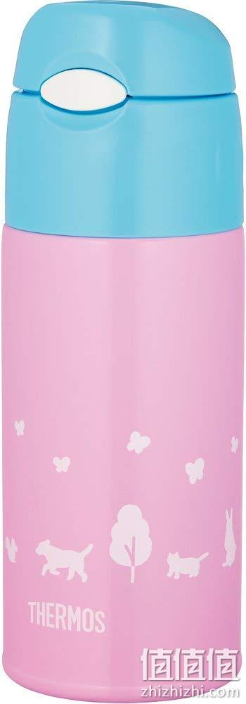 THERMOS/膳魔师 400ml 儿童吸管不锈钢保温杯 FHL-401F LP Prime直邮到手120元（天猫196元） 值值值-买手聚集的地方