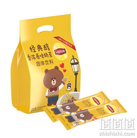 百年历史，世界第二大饮料品牌：17.5gx40条x2件 立顿  经典香浓原味奶茶粉 拍2件72元包邮 值值值-买手聚集的地方
