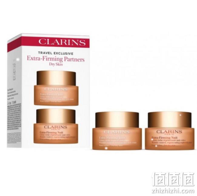 孕妇可用！CLARINS 娇韵诗 焕颜弹力系列套装 日霜50ml+晚霜50ml 839.85元包直邮（天猫750元/50ml日霜） 值值值-买手聚集的地方
