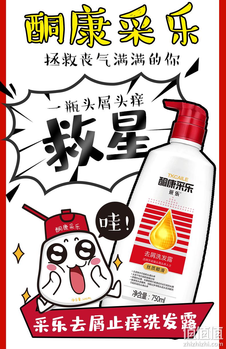 再降10元！日本花王原料：采乐 400mlx2瓶 强劲去屑止痒洗发水 券后29.9元包邮（上次39.9元） 值值值-买手聚集的地方
