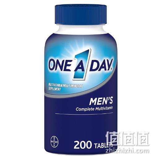 德国拜耳 21种营养素 200粒 one a day 男性复合维生素片 prime凑单90元包税（之前最低110元） 值值值-买手聚集的地方