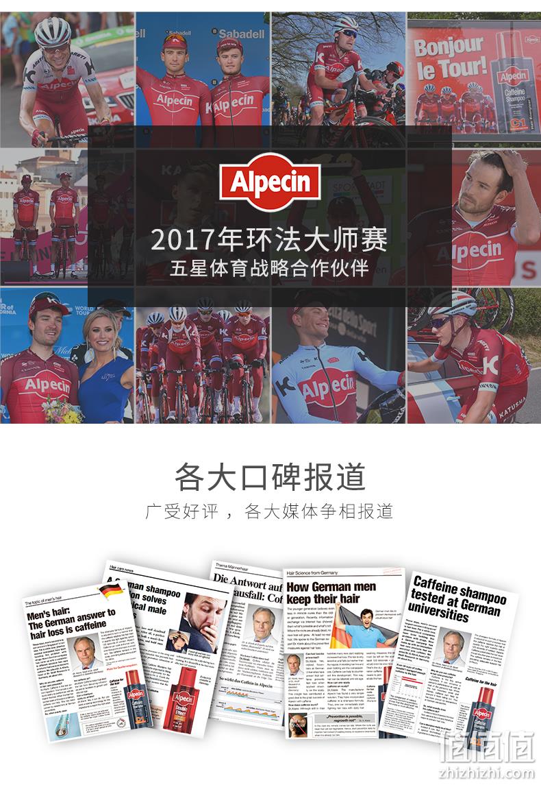 德国进口、专利产品：Alpecin/欧倍青 无硅油防脱发洗发水 券后52元包邮 值值值-买手聚集的地方