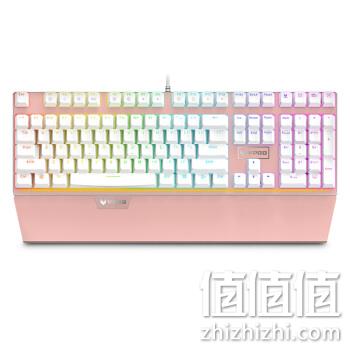 京东超市、限时达：玫瑰金Rapoo/雷柏 V720 104键 RGB机械键盘 券后149.5元包邮 值值值-买手聚集的地方