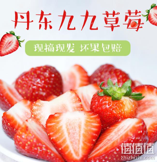 4.9分 正常发货，丹东 一炮红 奶油草莓 3斤 券后82.8元包顺丰 值值值-买手聚集的地方