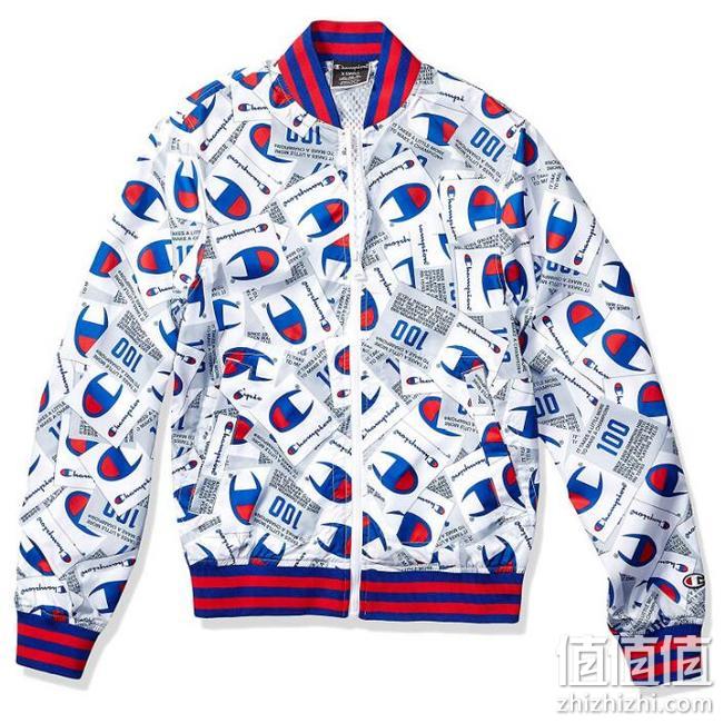 亚马逊销冠！Champion/冠军 LIFE 100年纪念款缎面棒球夹克 Prime直邮到手370.59元（天猫749元） 值值值-买手聚集的地方