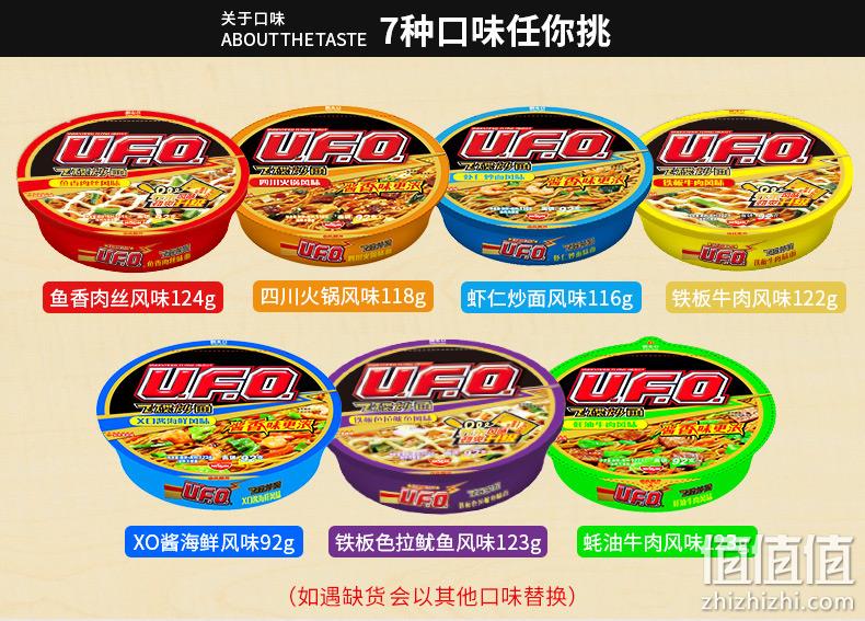日清 5口味 124gx12碗 UFO飞碟炒面 速食拌面 券后46.9元包邮 值值值-买手聚集的地方