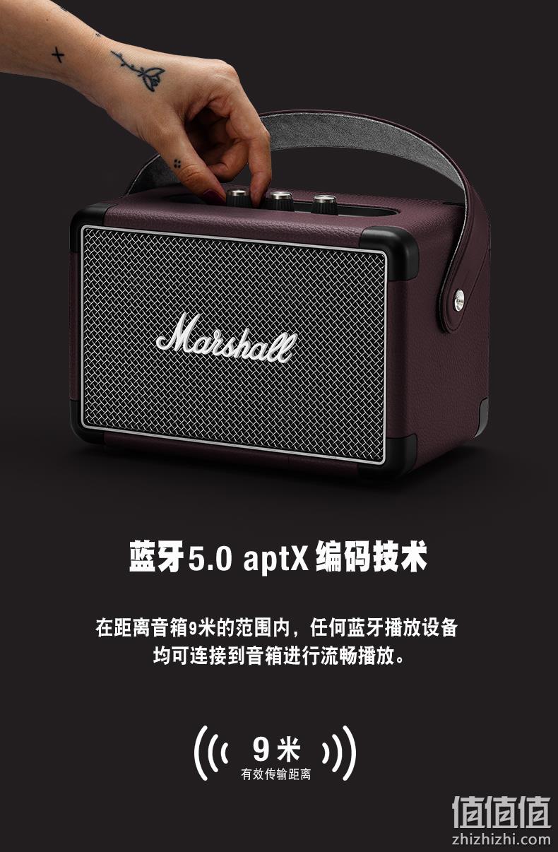 Marshall/马歇尔 Kilburn II 便携式音箱 prime直邮到手1511.23元（天猫2899元） 值值值-买手聚集的地方