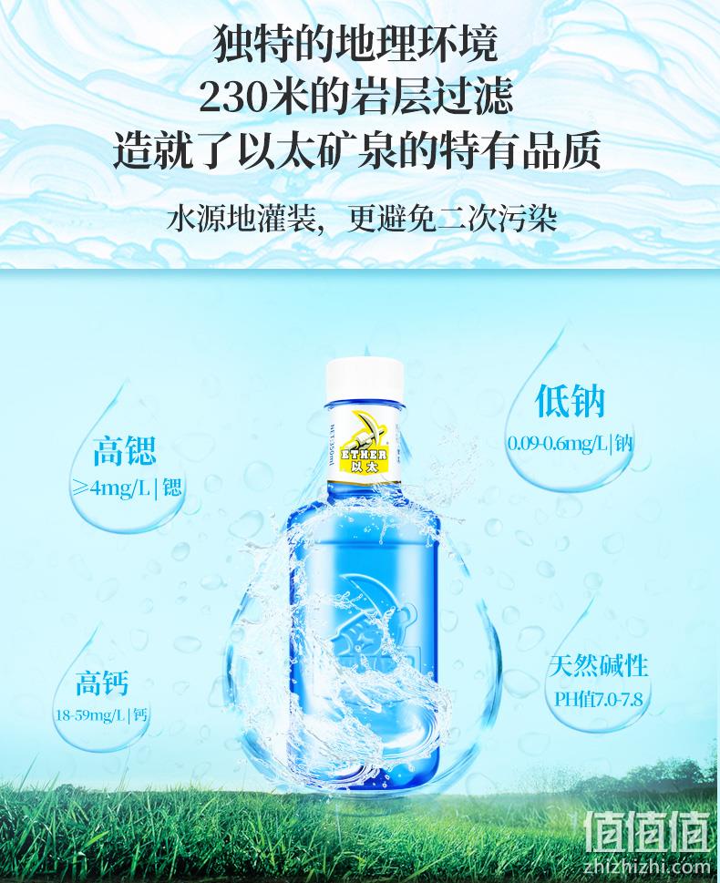 20倍高锶、新低：以太 天然弱碱矿泉水 500mlx12瓶 29.9元包邮 值值值-买手聚集的地方