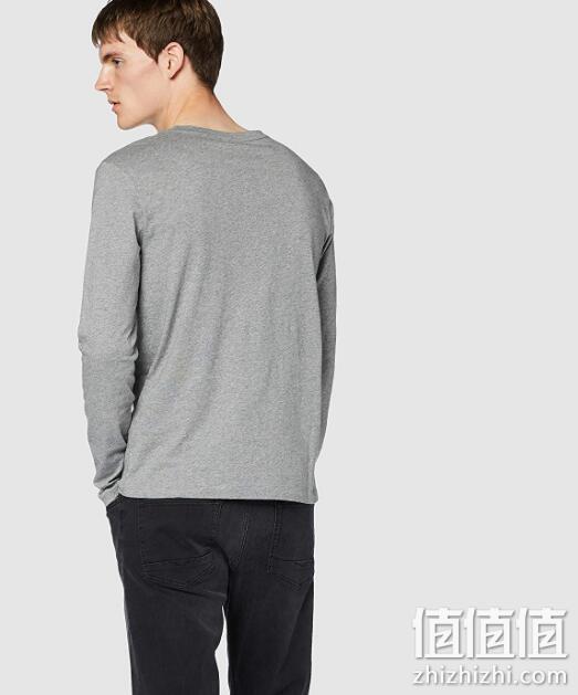 浅库存，L码：HUGO BOSS/雨果·博斯 男士 纯棉长袖T恤 Prime直邮到手277元（京东类似款540元） 值值值-买手聚集的地方