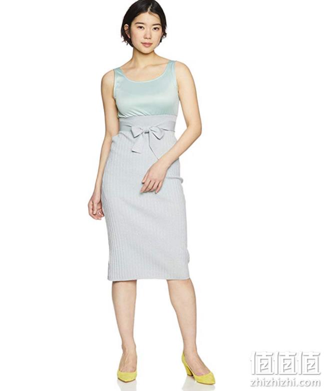 Snidel 女士针织连衣裙两件套 SWNO191056 prime到手约254.8元 值值值-买手聚集的地方