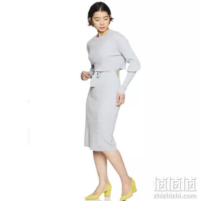 Snidel 女士针织连衣裙两件套 SWNO191056 prime到手约254.8元 值值值-买手聚集的地方