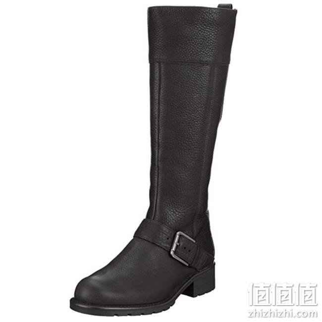 38码、头层牛皮：Clarks 其乐 Orinoco Jazz 女士侧拉链骑士长靴 prime到手约664.6元 值值值-买手聚集的地方
