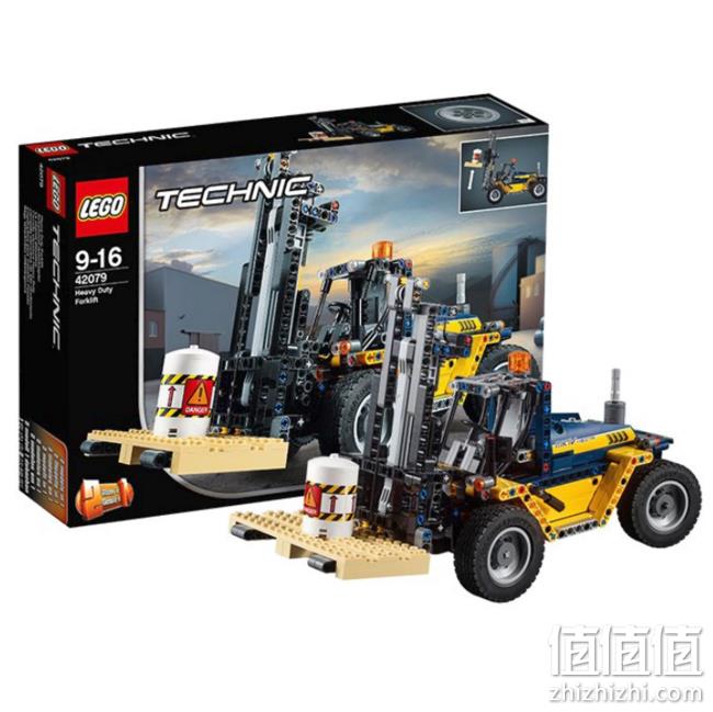 10日0点：适合9-16岁，LEGO 乐高 Technic 机械组系列 42079 重型叉车 309元包邮包税，黑卡297元 值值值-买手聚集的地方