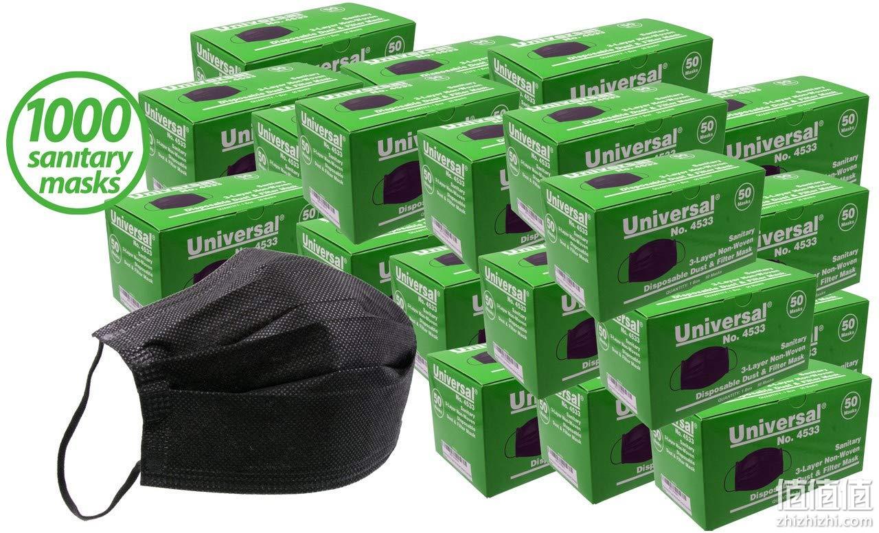 1000个 Universal AMZ4533 一次性防尘口罩 Prime直邮到手4623.98元 值值值-买手聚集的地方