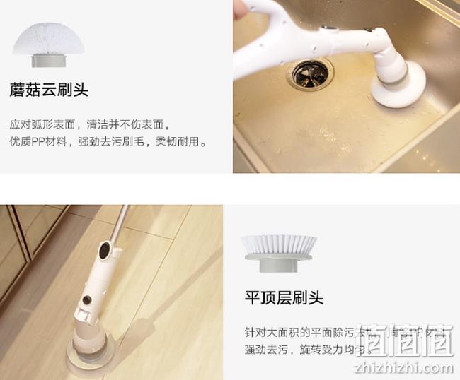 续航50min、清洁地面/玻璃/油污等：宝家丽 无线电动蒸汽拖把 券后599元包邮送吸尘器 值值值-买手聚集的地方