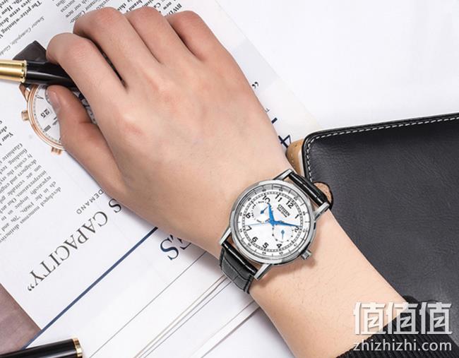 低过海淘好价！Citizen 西铁城 AO9000-06B 双眼蓝针光动能男表 799元包邮包税 值值值-买手聚集的地方