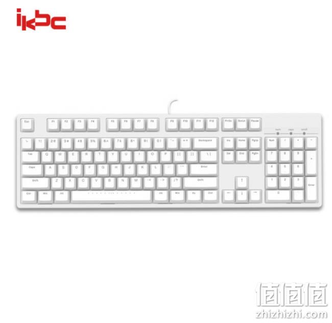 降29元、7小时结束：iKBC C104 机械键盘 券后299元包邮（上次328元） 值值值-买手聚集的地方