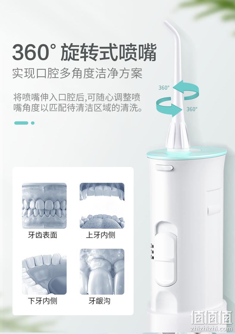 降30元、王一博推荐、2种水压、便携大容量：松下 便携冲牙器EW-MDJ1A 双重优惠后189元包邮送2只喷嘴（上次219元） 值值值-买手聚集的地方