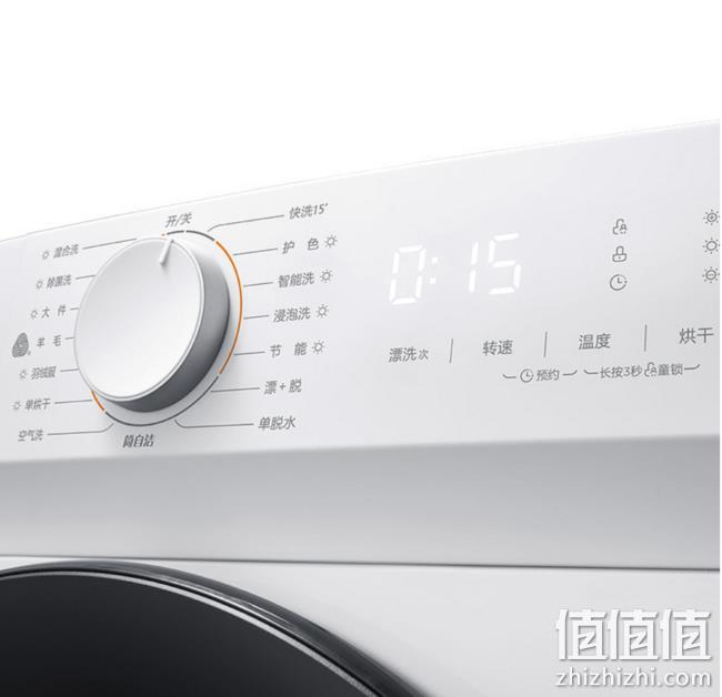 预售0点截止： Midea 美的 MD100V11D 10公斤 洗烘一体机 1969元包邮 值值值-买手聚集的地方